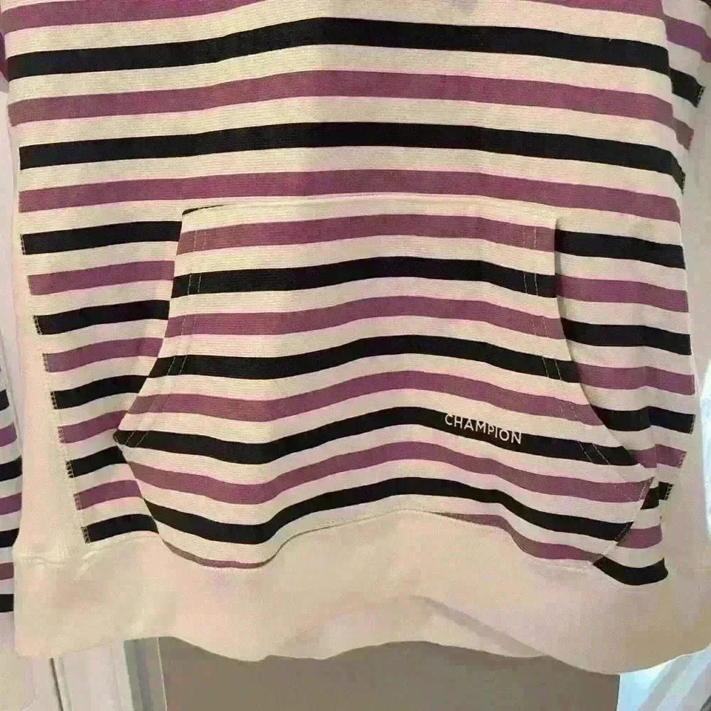 NWT Champion Women’s Reverse Weave All-Over Print Hoodie, Medium - Picture 4 of 15